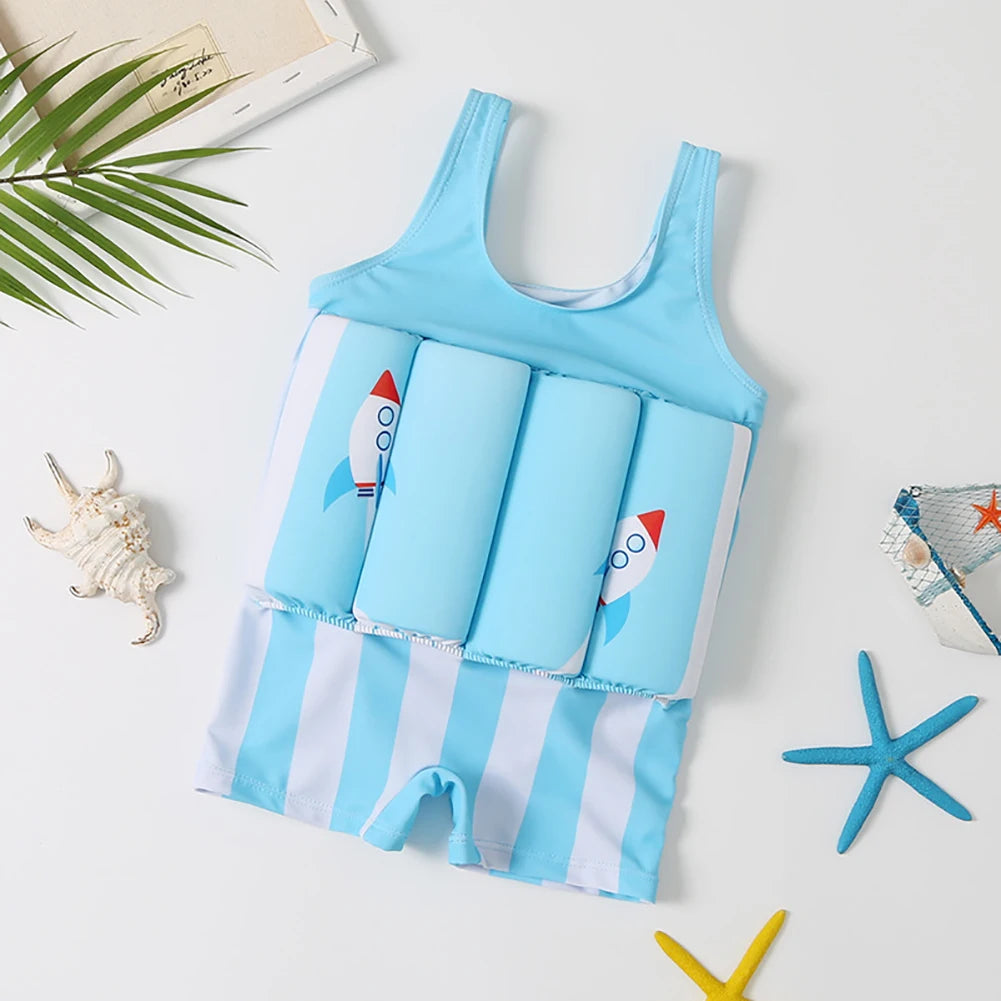 Kids buoyancy flotation swimsuit