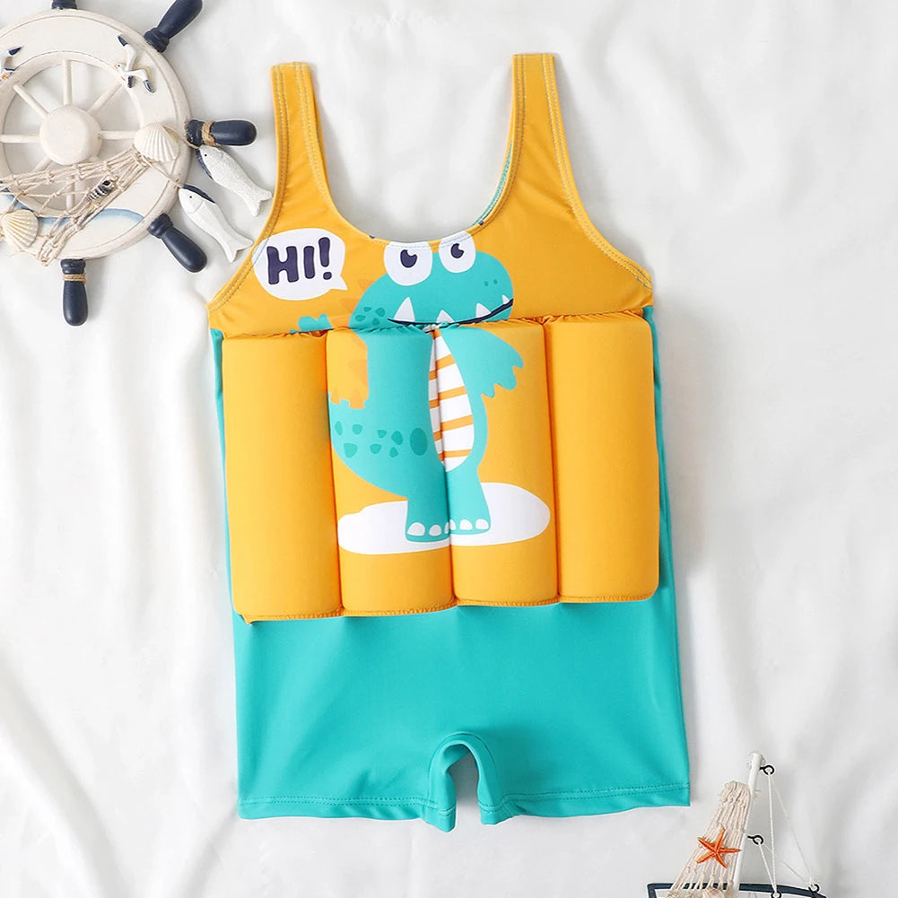 Kids buoyancy flotation swimsuit