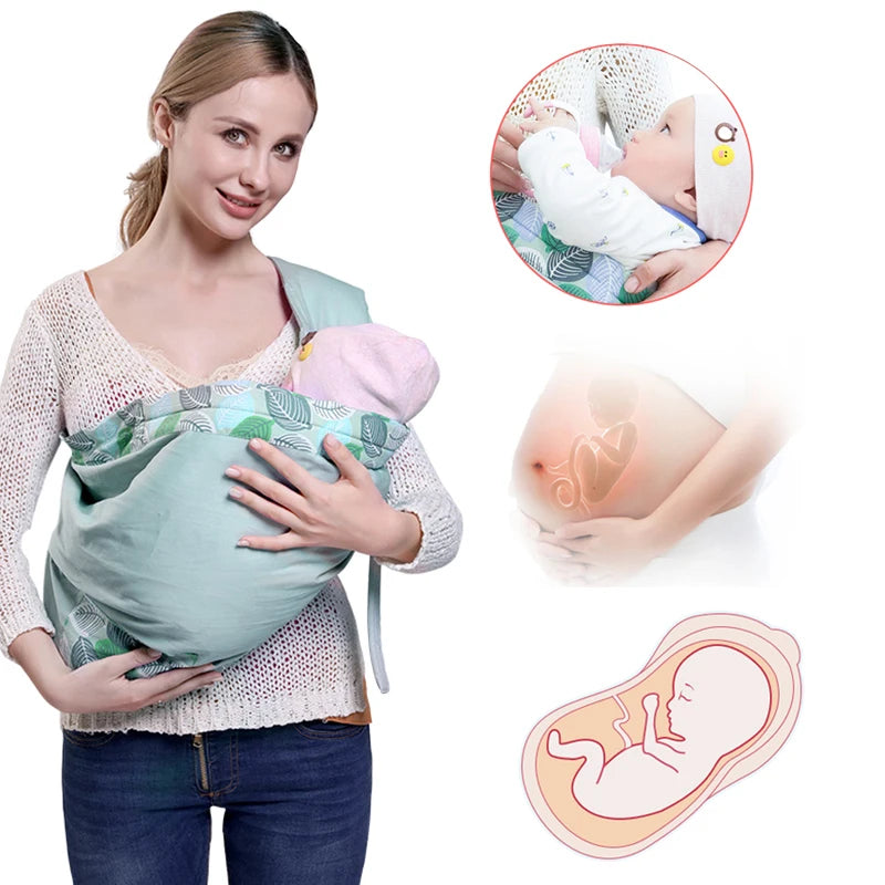 Comfortable multi-use baby wrap