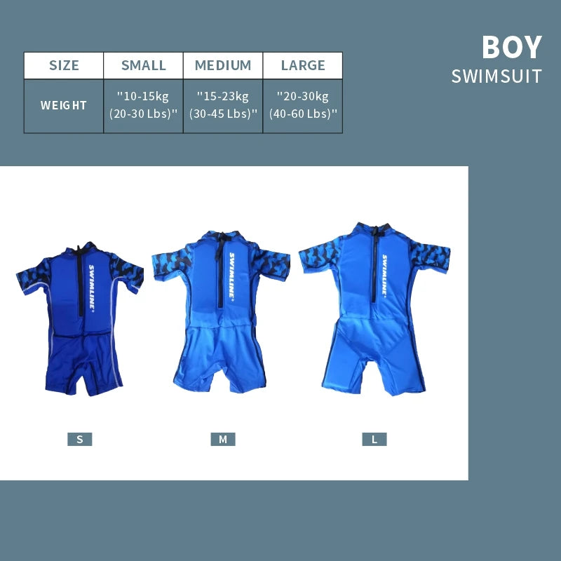 Kids buoyancy swimsuit full body