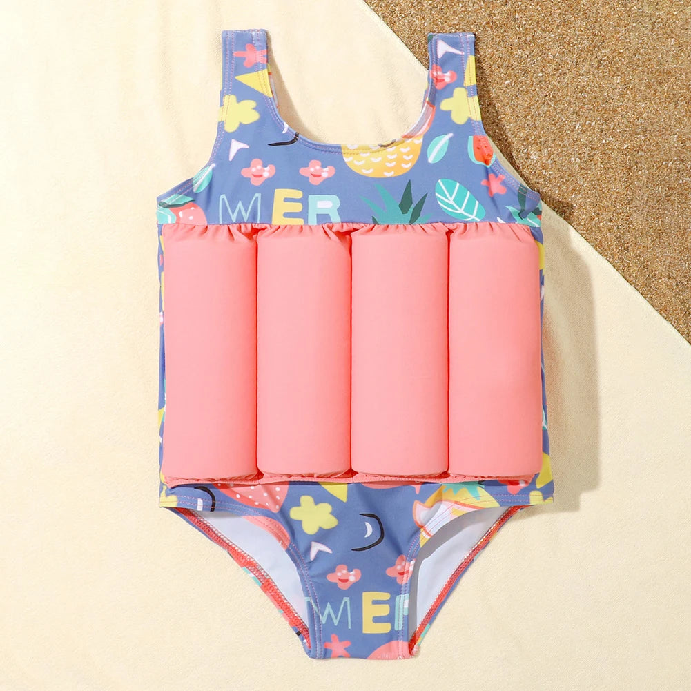 Kids buoyancy flotation swimsuit