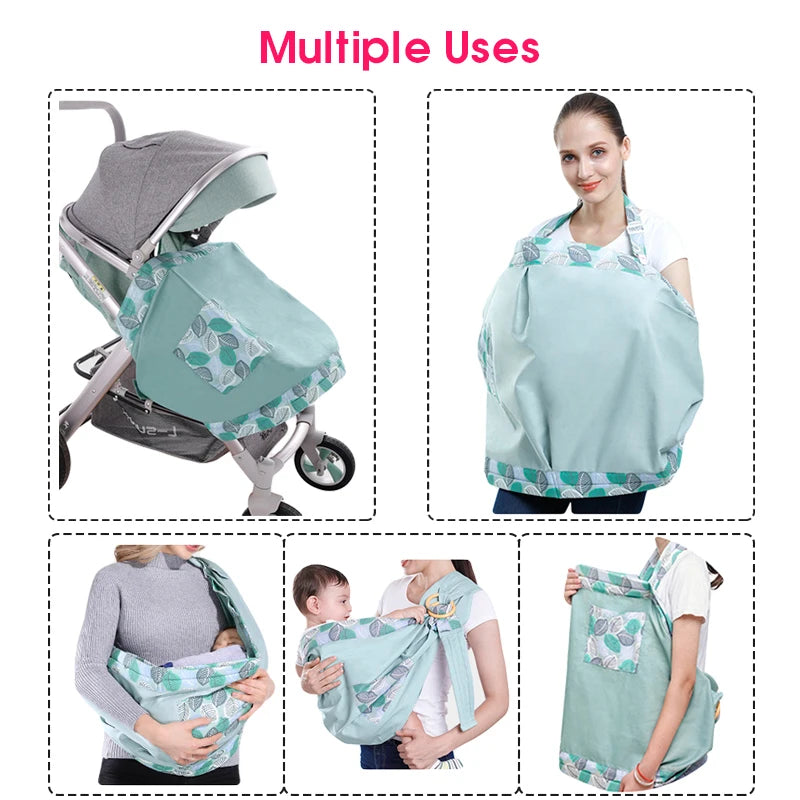 Comfortable multi-use baby wrap