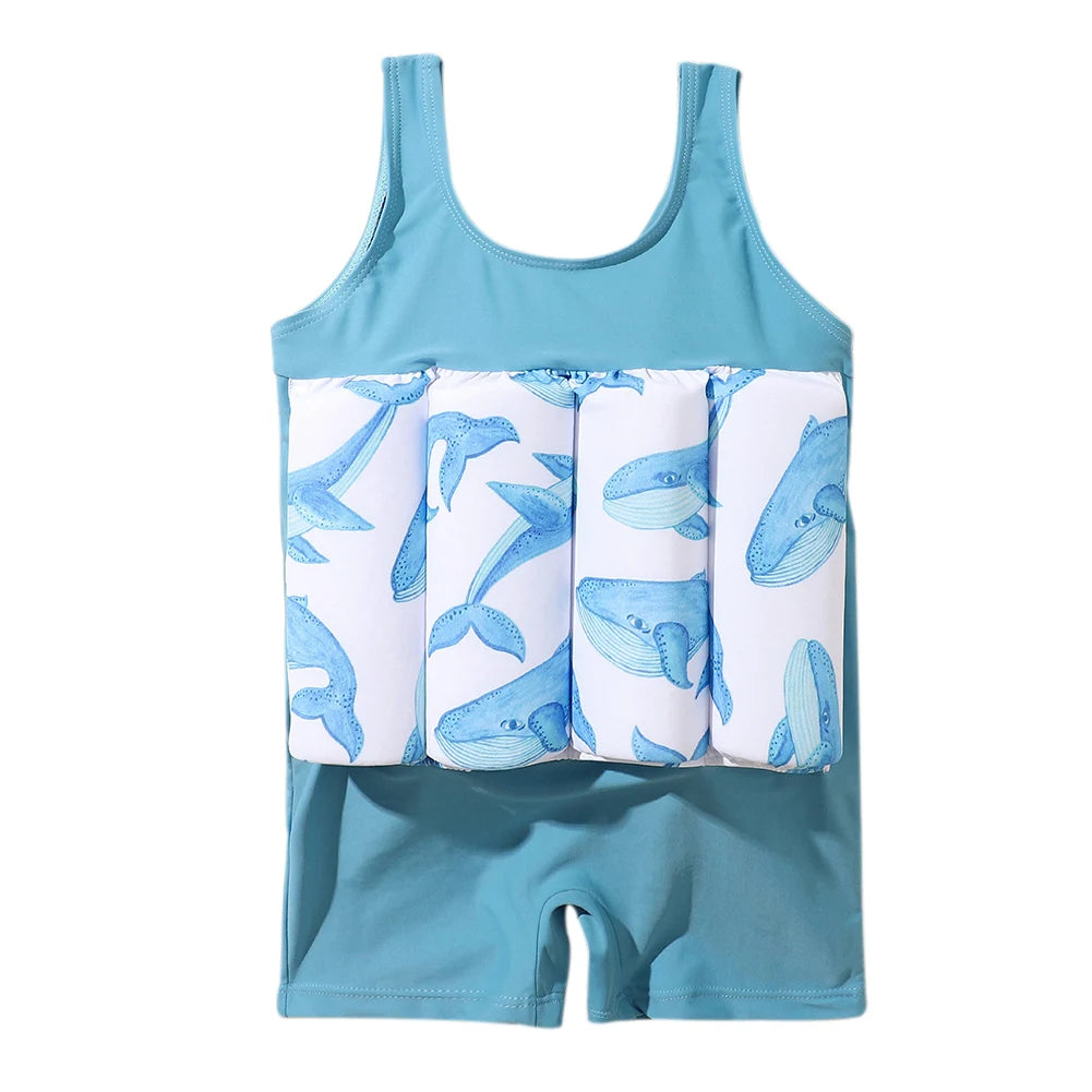 Kids buoyancy flotation swimsuit