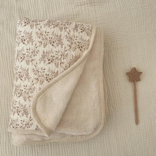 Muslin Cotton & Fleece baby blanket