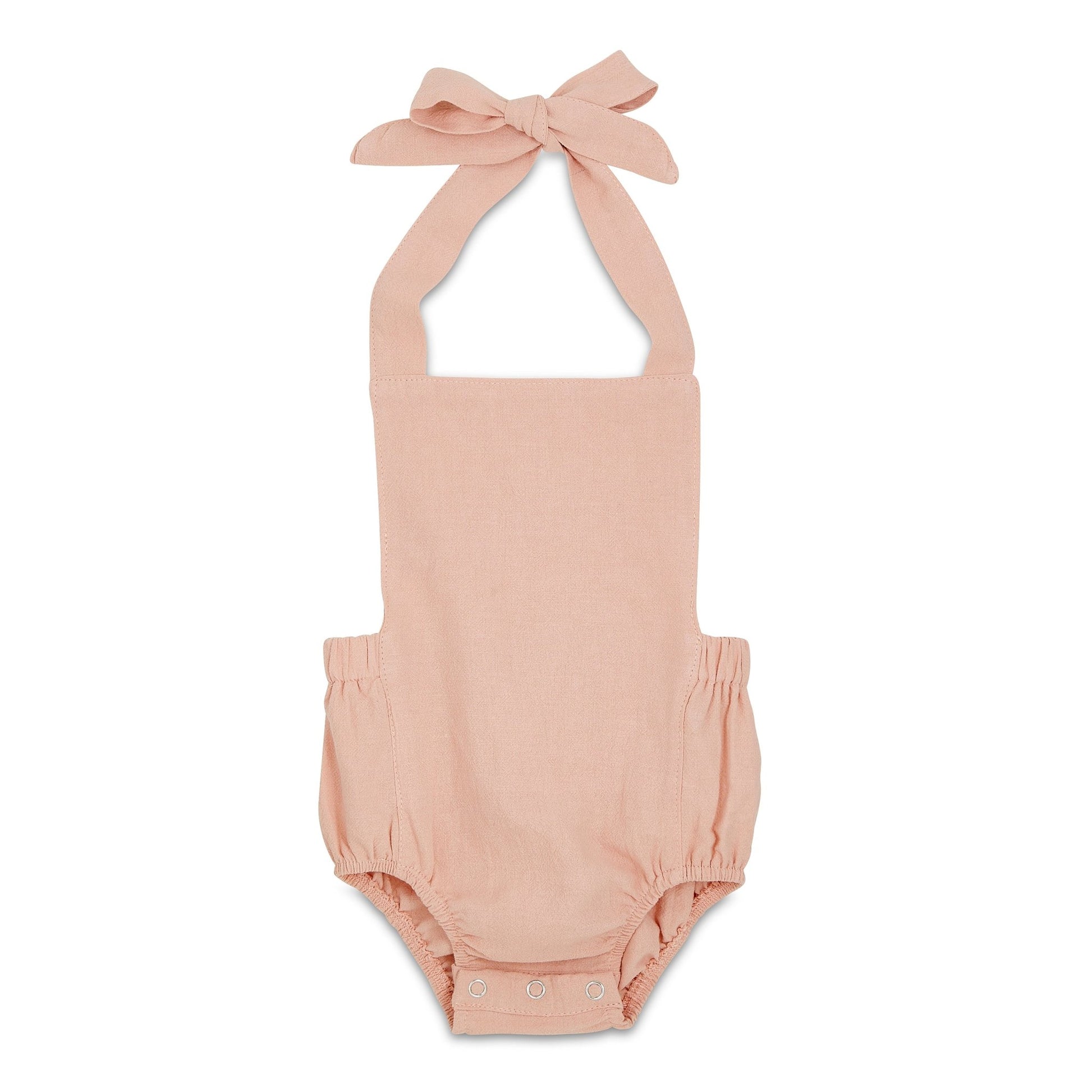 Blush Halter Romper - Nest & Nurture