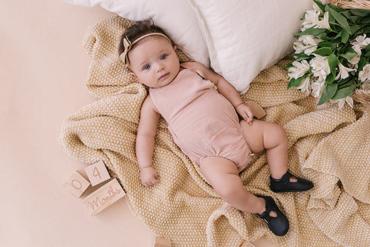 Blush Halter Romper - Nest & Nurture
