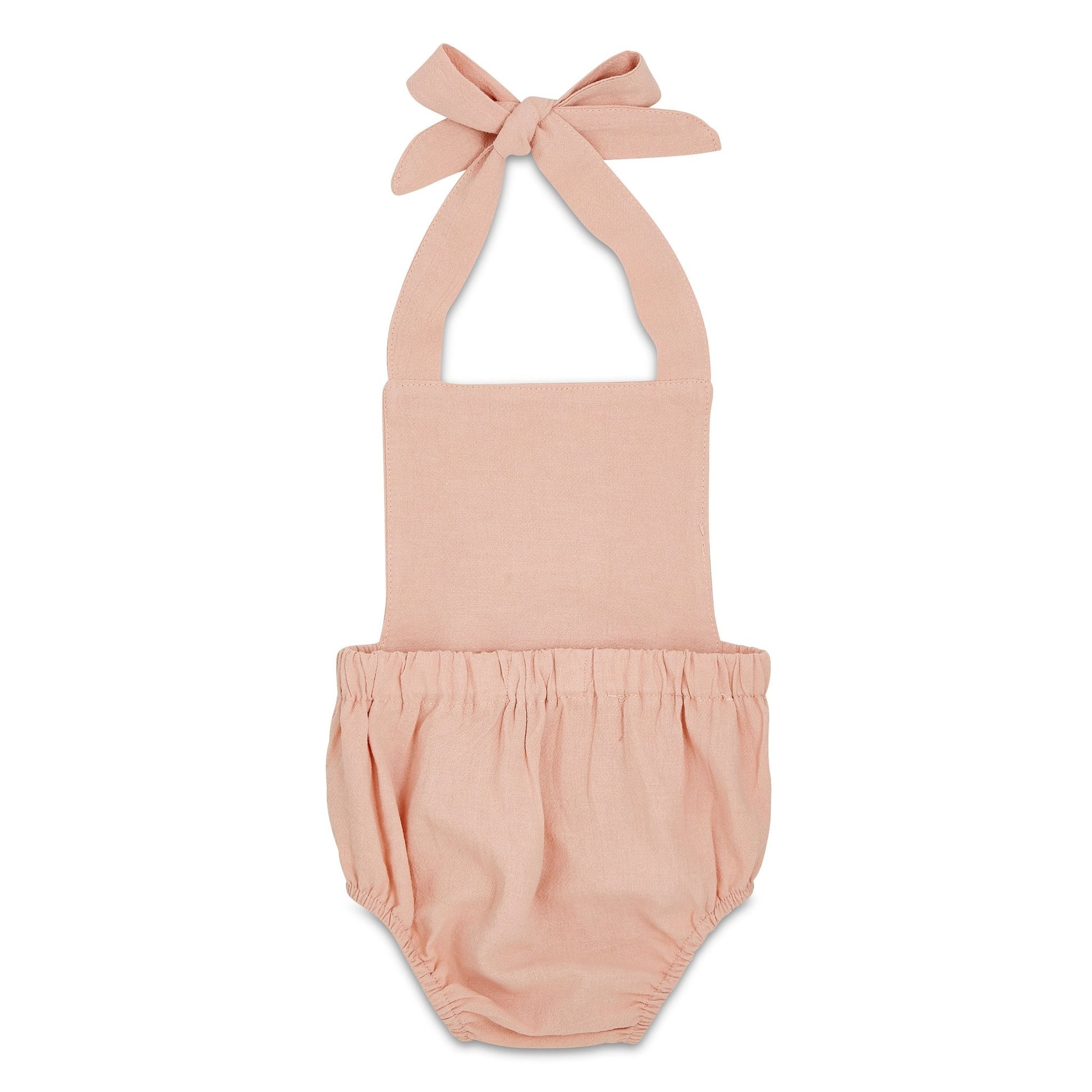 Blush Halter Romper - Nest & Nurture